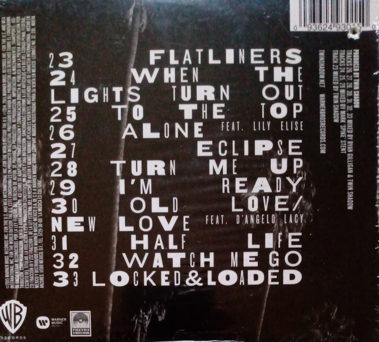Twin Shadow – Eclipse (CD nuevo).