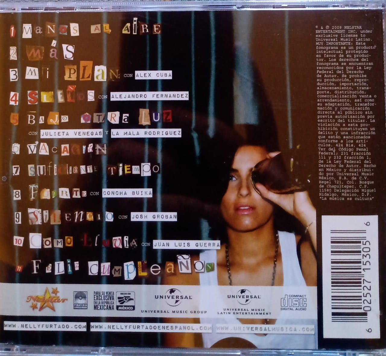 Nelly Furtado – Mi Plan (CD en excelente estado).