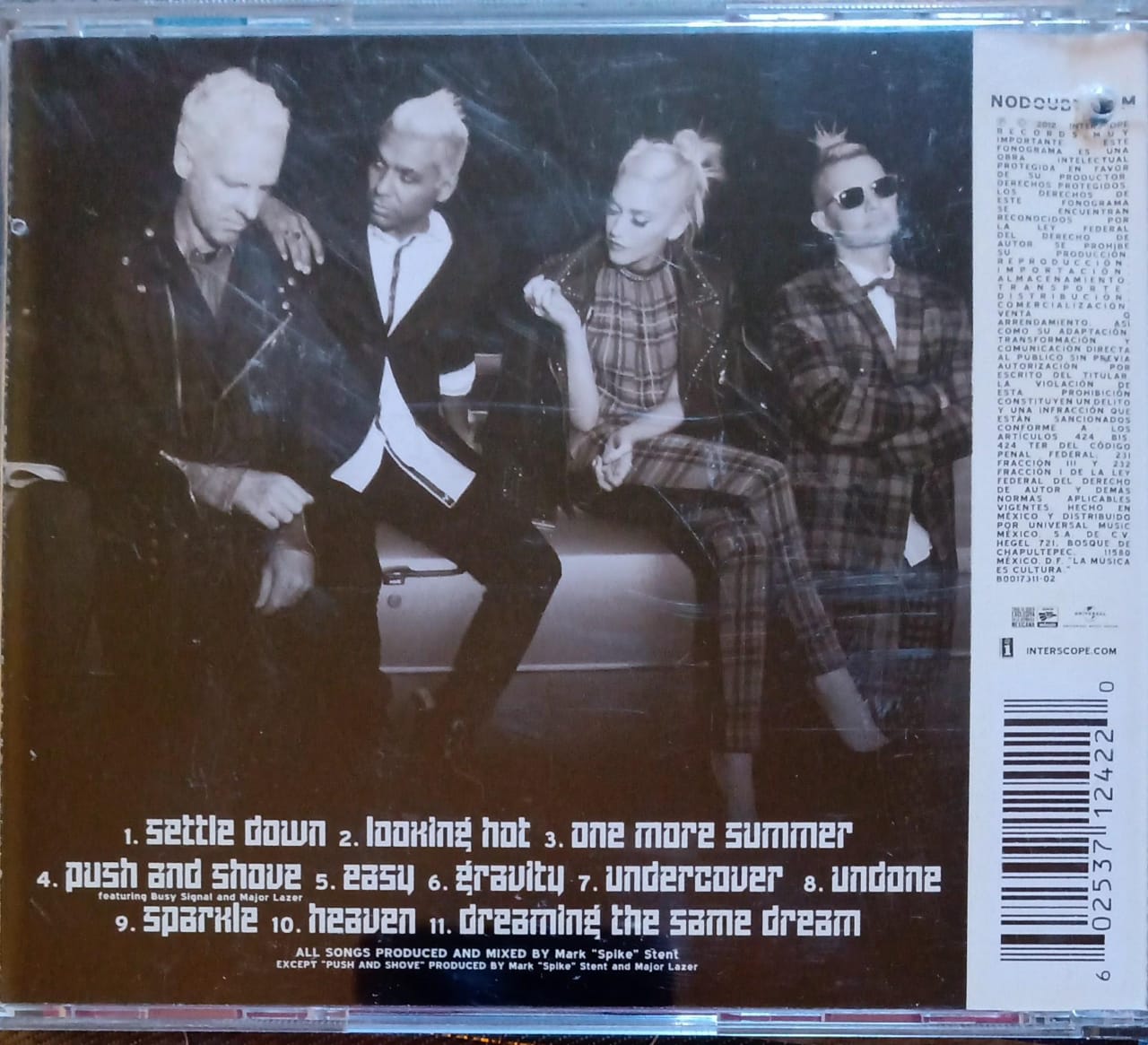 No Doubt – Push and Shove (CD en excelente estado).