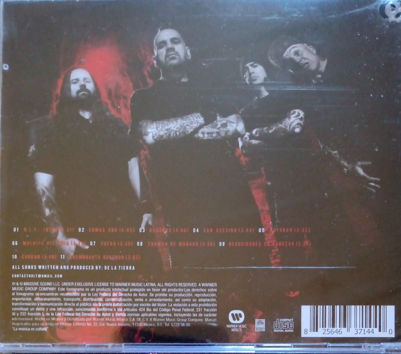 De La Tierra – De La Tierra. Cd nuevo.
