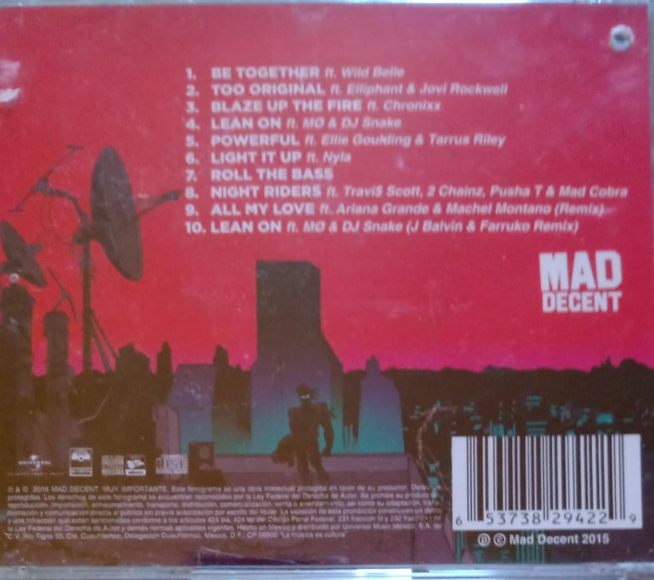 Major Lazer – Peace Is the Mission (CD nuevo).