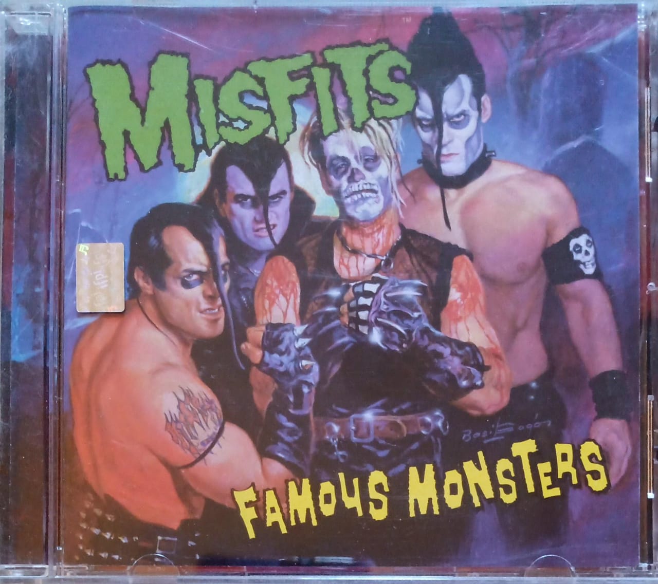 Misfits – Famous Monsters (CD en excelente estado).