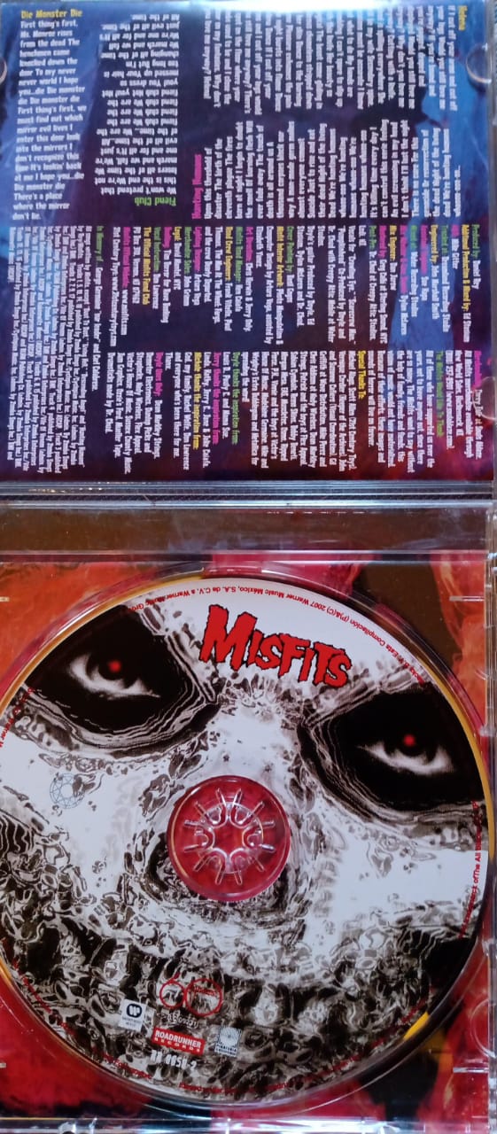 Misfits – Famous Monsters (CD en excelente estado).