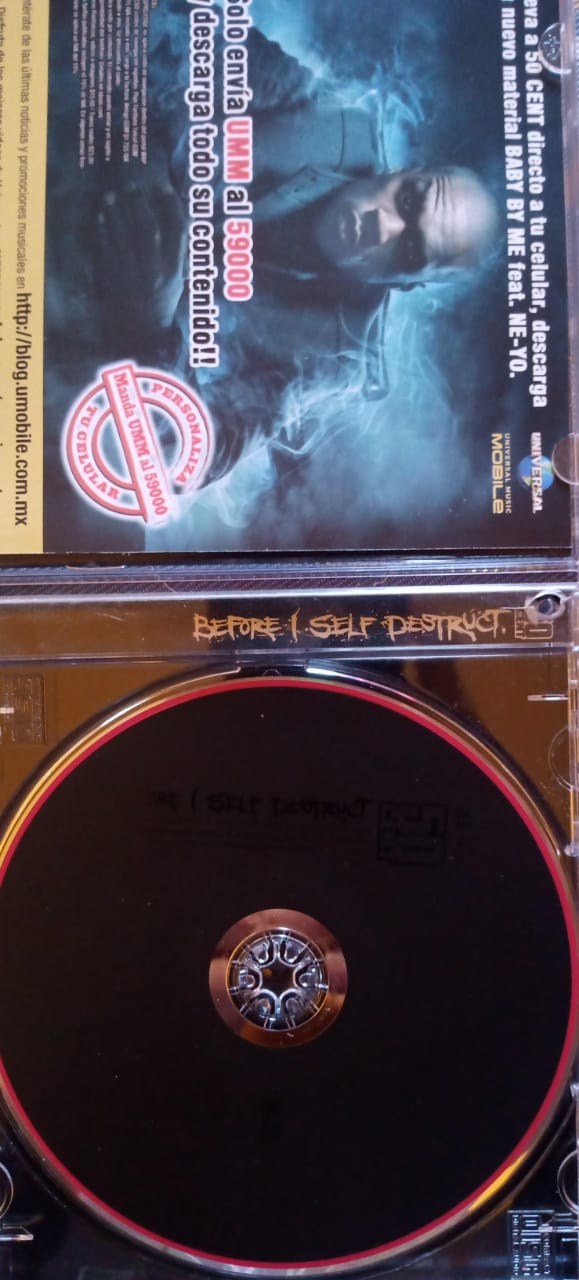 50 Cent – Before I Self Destruct (CD en excelente estado).