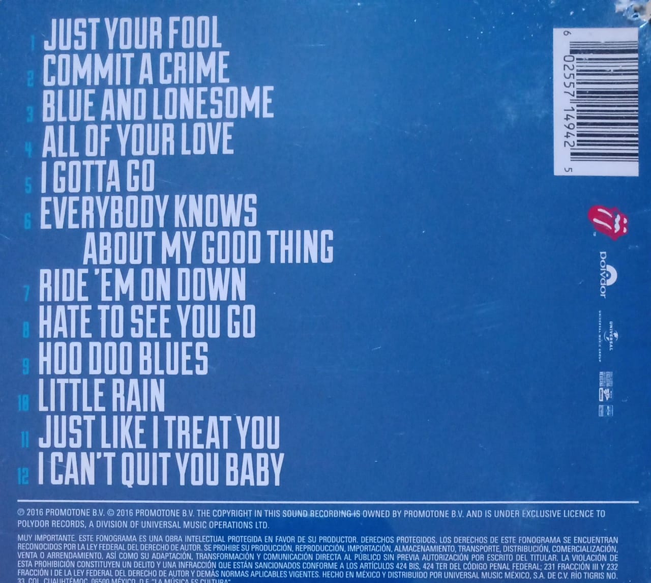 The Rolling Stones – Lonesome & Blue (CD nuevo).
