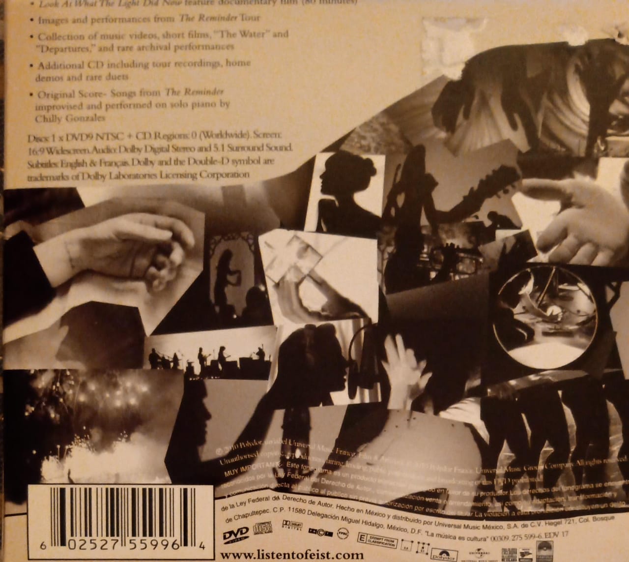 Feist – Look at What the Light Did Now CD + DVD · buen estado.