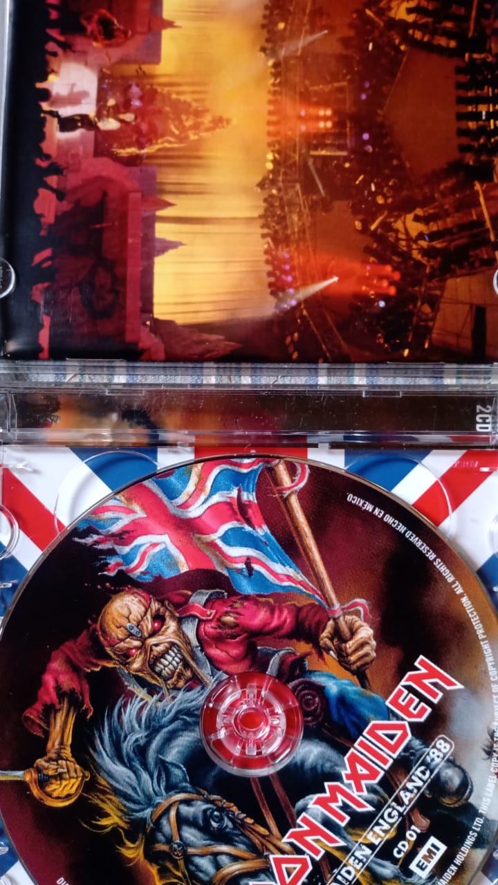 Iron Maiden – Maiden England '88. Cd doble excelente estado.