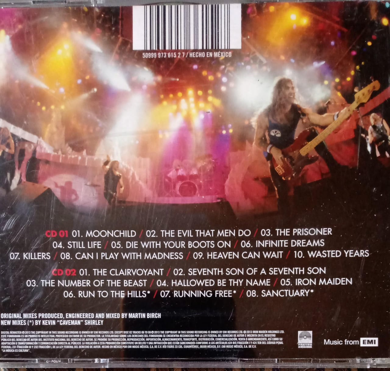 Iron Maiden – Maiden England '88. Cd doble excelente estado.