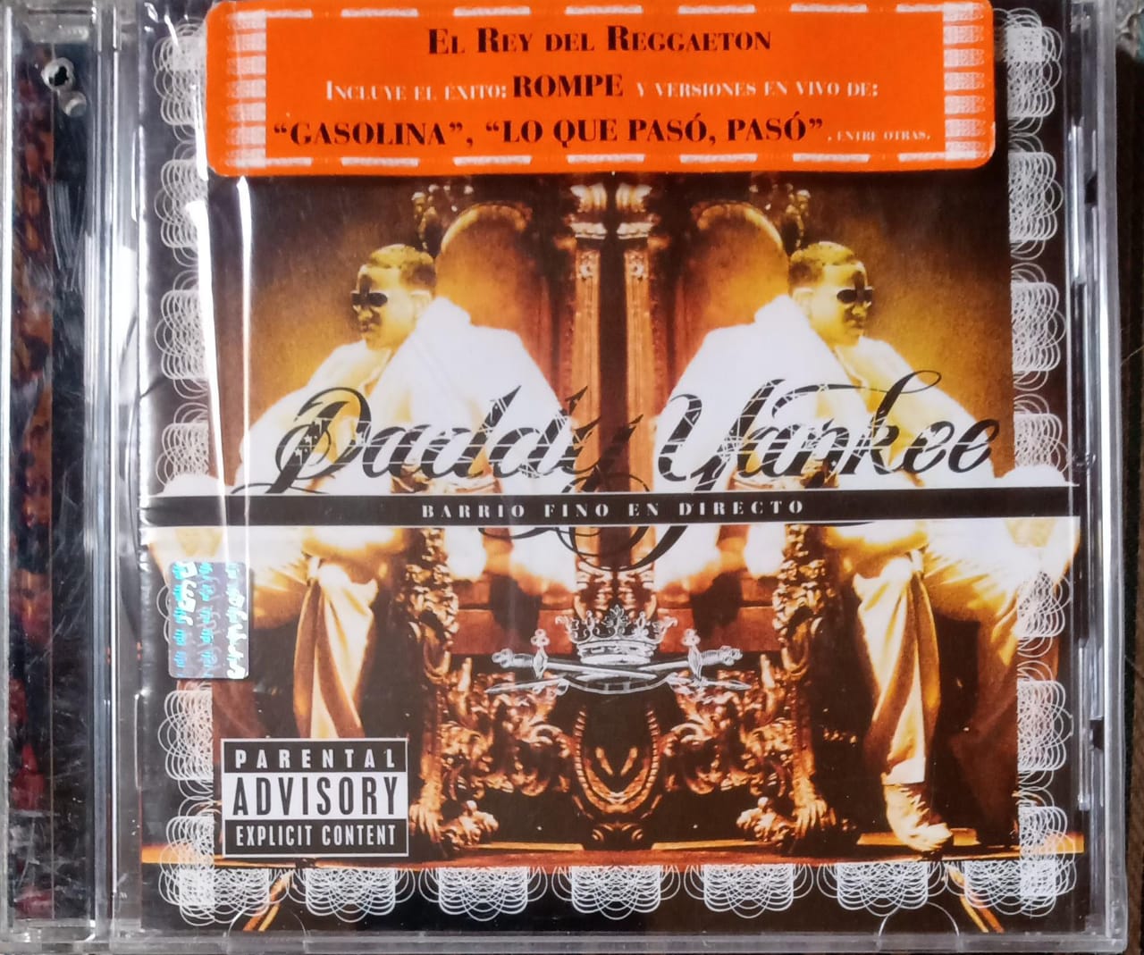 Daddy Yankee – Barrio Fino En Directo. Cd nuevo.