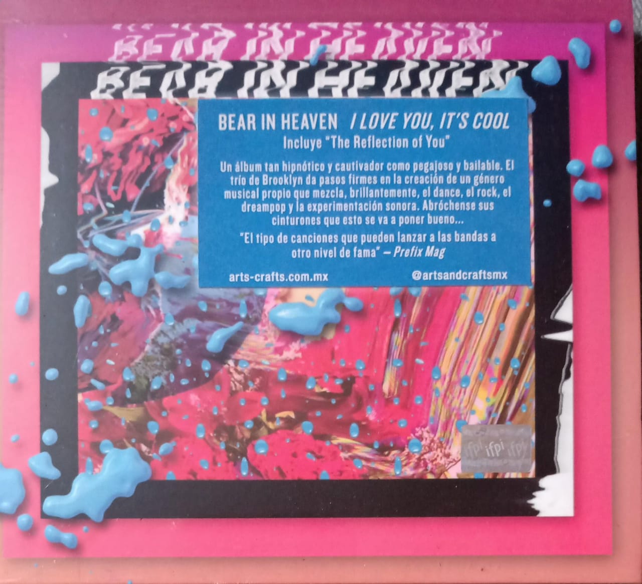 Bear in Heaven – I Love You, It's Cool (CD nuevo).