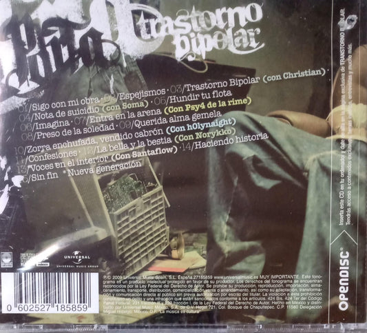 Porta – Trastorno Bipolar. Cd nuevo.