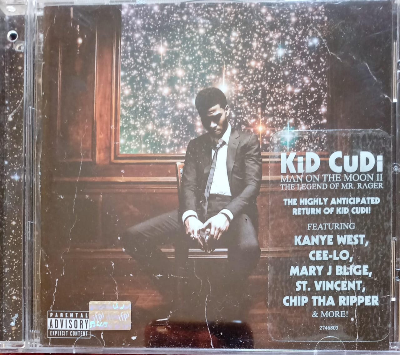 Kid Cudi – Man on the Moon II: The Legend of Mr. Rager (CD en excelente estado).
