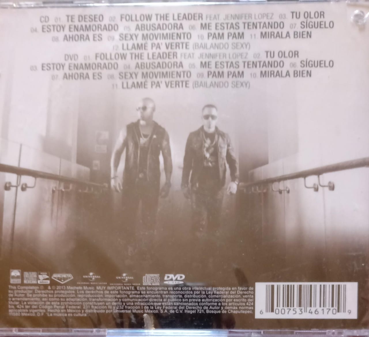 Wisin & Yandel – La Historia Del Dúo Vol. 1. Cd y dvd nuevo.