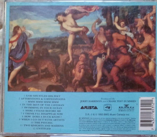 Crash Test Dummies – God Shuffled His Feet (CD en buen estado).