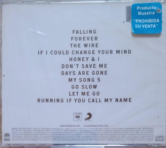 HAIM – Days Are Gone (CD nuevo).