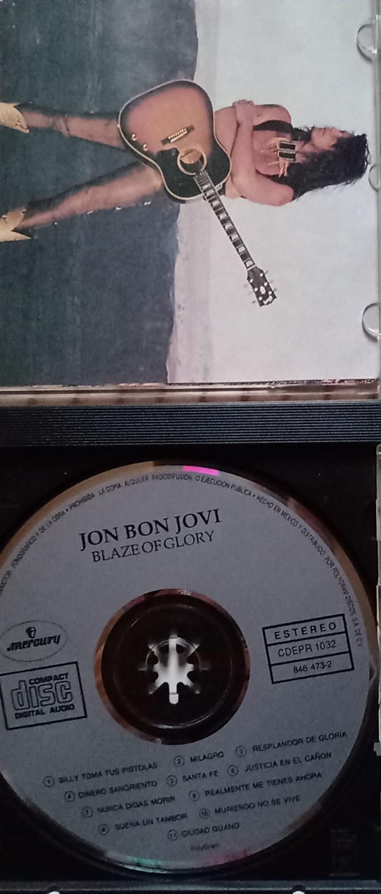Jon Bon Jovi – Blaze of Glory (CD en buen estado).