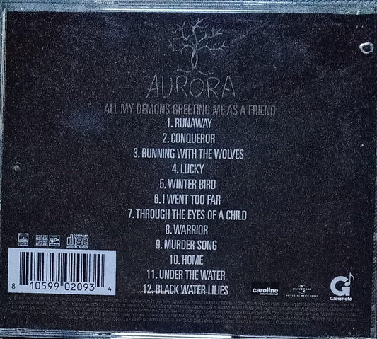 AURORA – All My Demons Greeting Me as a Friend (CD en excelente estado).