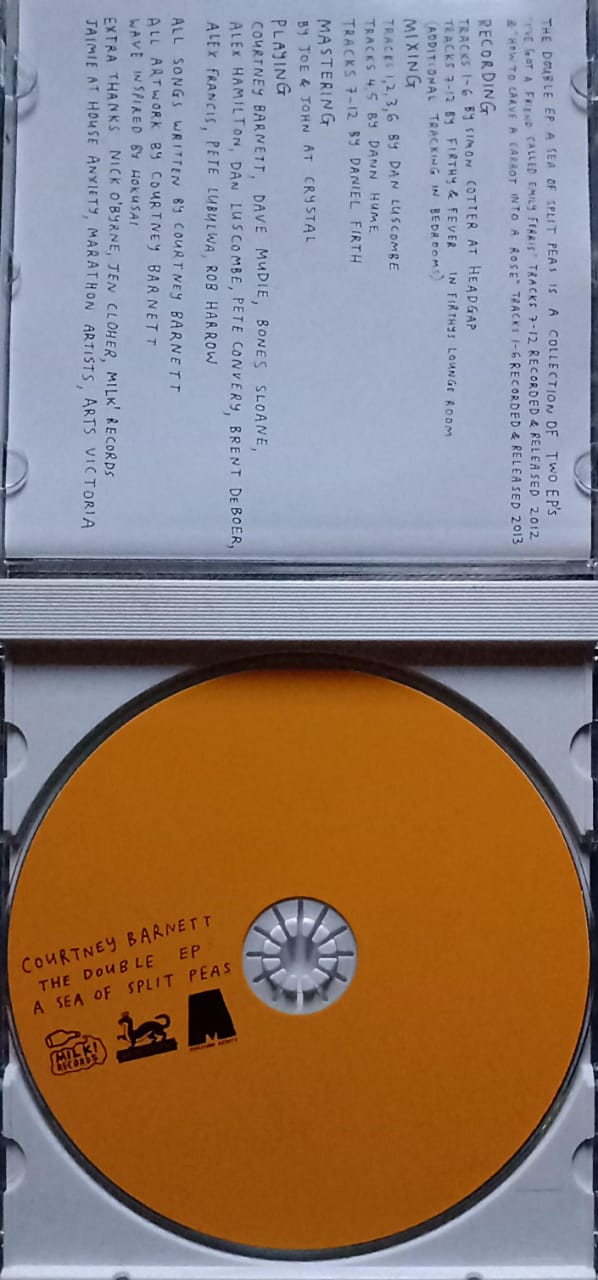 Courtney Barnett – The Double EP: A Sea Of Split Peas. Cd excelente estado.