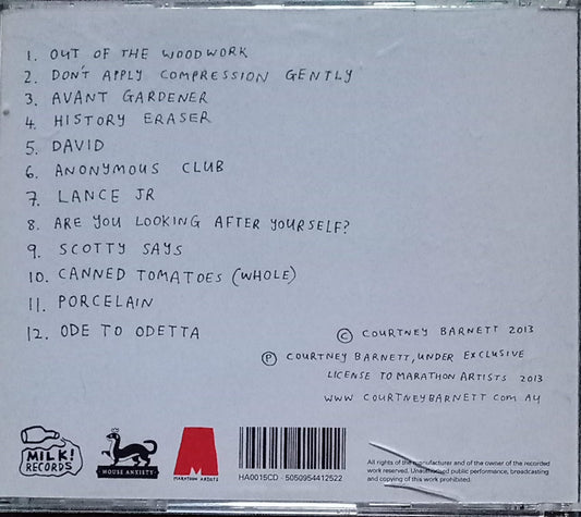 Courtney Barnett – The Double EP: A Sea Of Split Peas. Cd excelente estado.