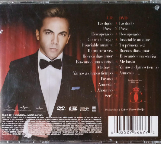 Cristian Castro – Mi Amigo El Príncipe (La Historia Continúa: Viva El Príncipe. Vol. II). Cd y DVD en buen estado.