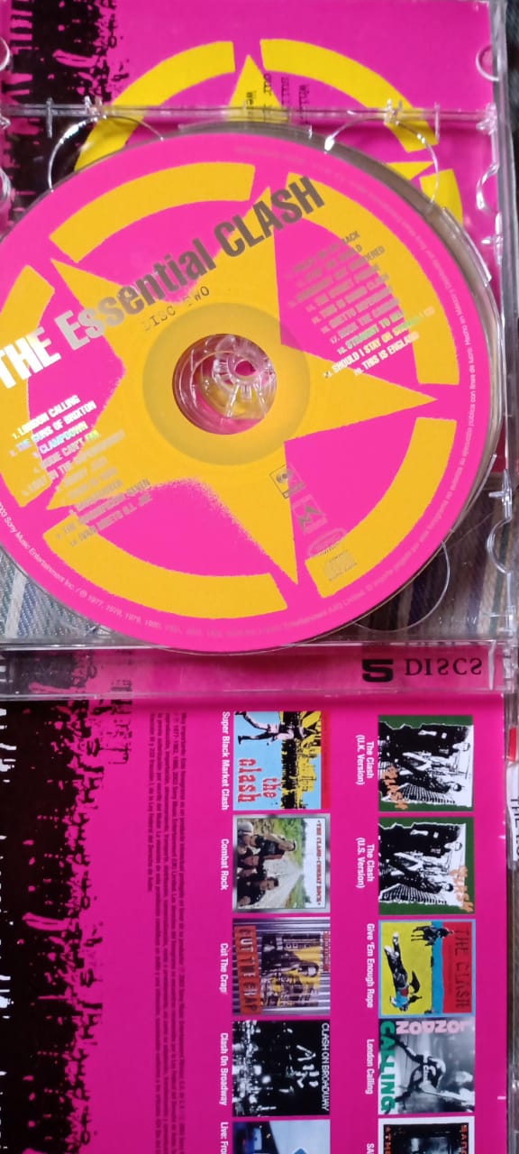 The Clash – The Essential Clash. Cd doble.