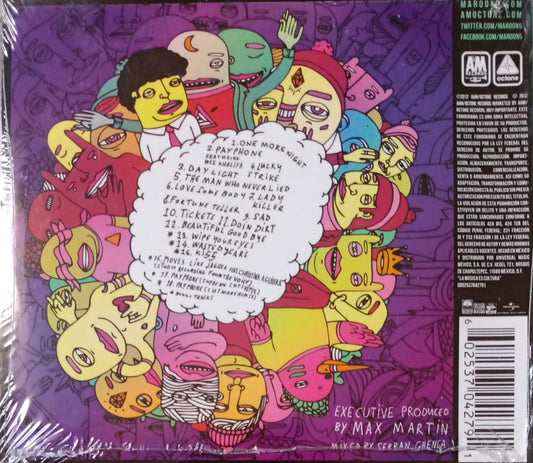 🎵 MAROON 5 – OVEREXPOSED 🎵. Cd nuevo.