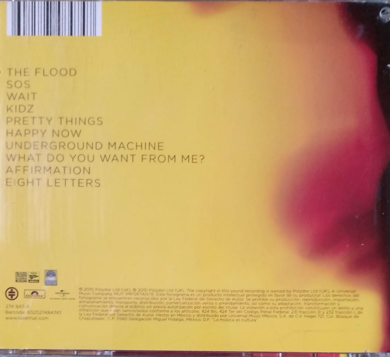 Take That – Progress (CD en buen estado).