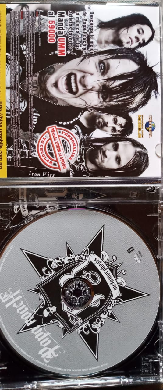 Papa Roach – Metamorphosis (CD en excelente estado).