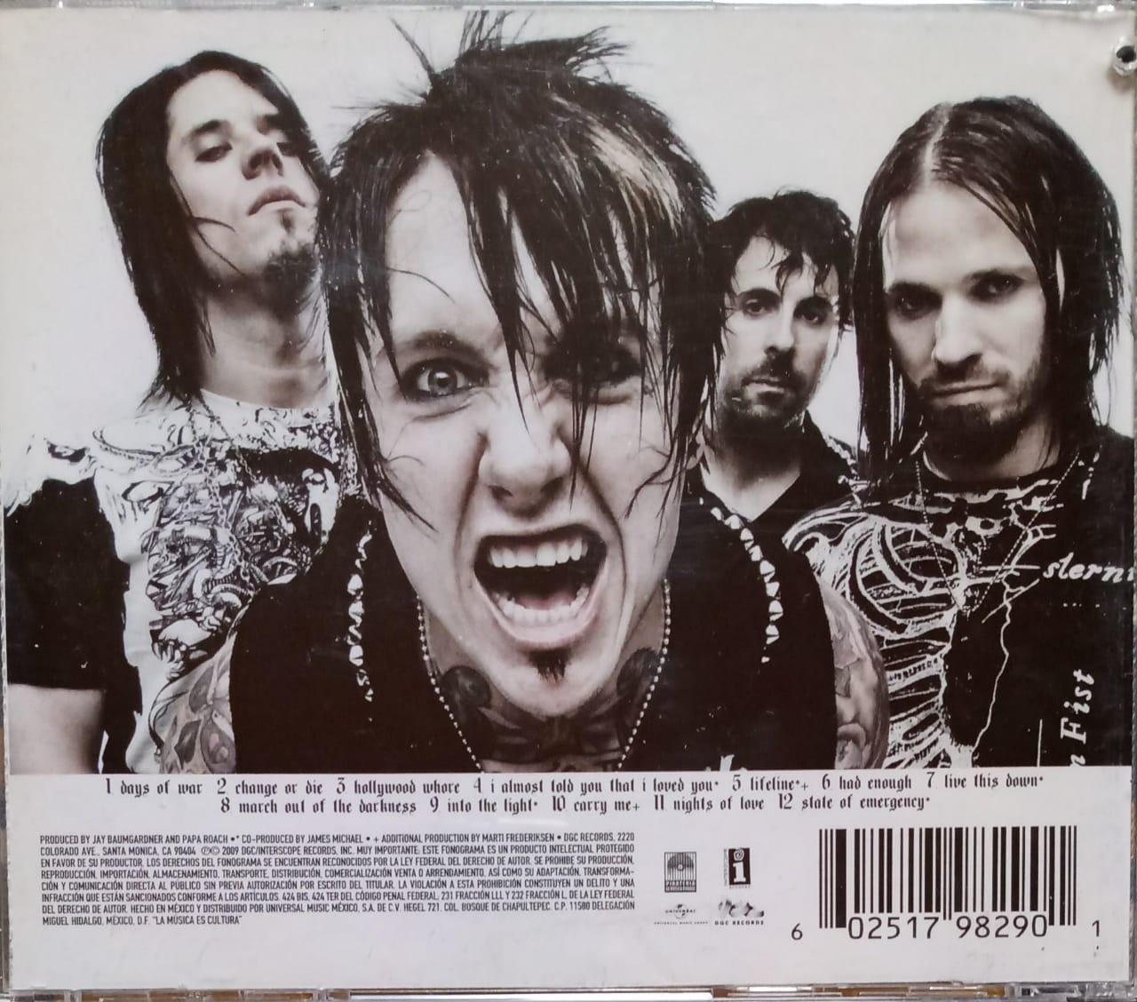 Papa Roach – Metamorphosis (CD en excelente estado).