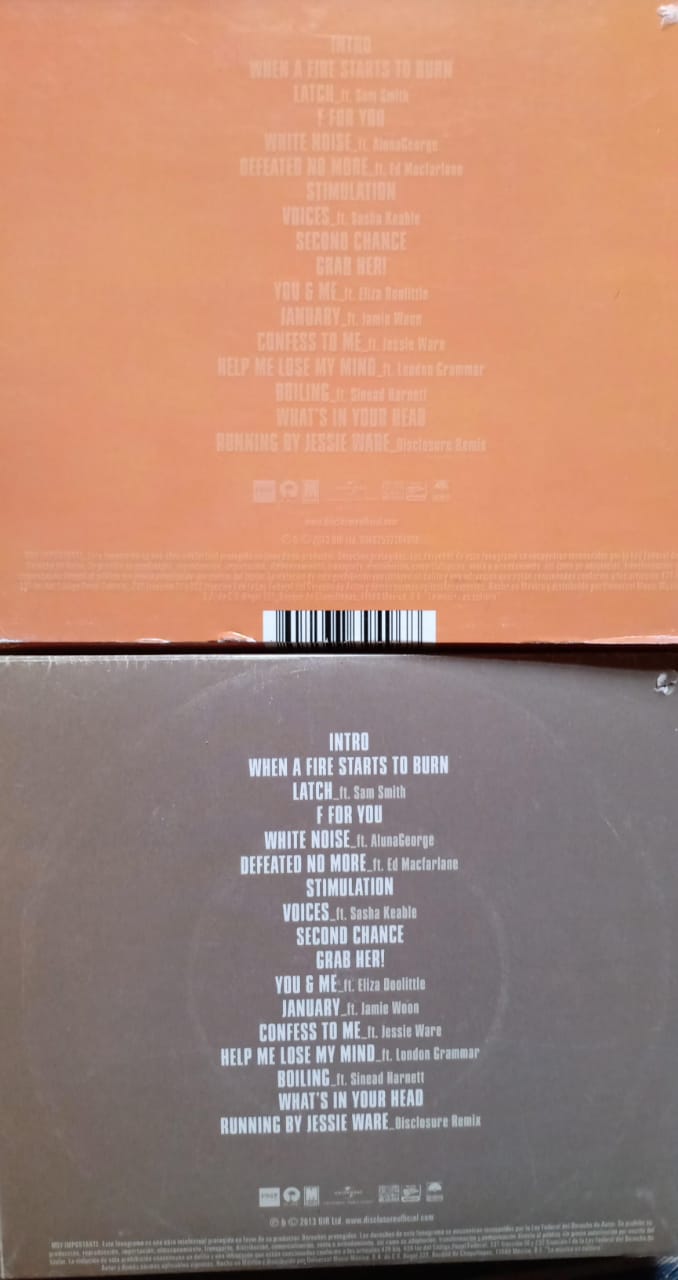 Disclosure – Settle (CD en excelente estado).