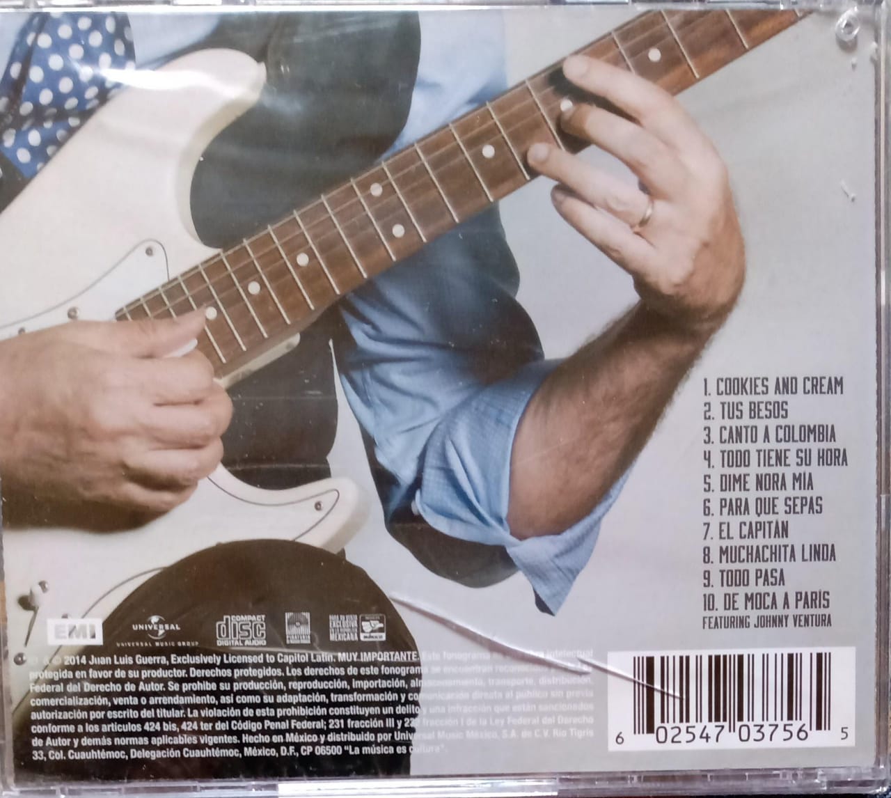 Juan Luis Guerra 4.40 – Todo Tiene Su Hora (CD nuevo).