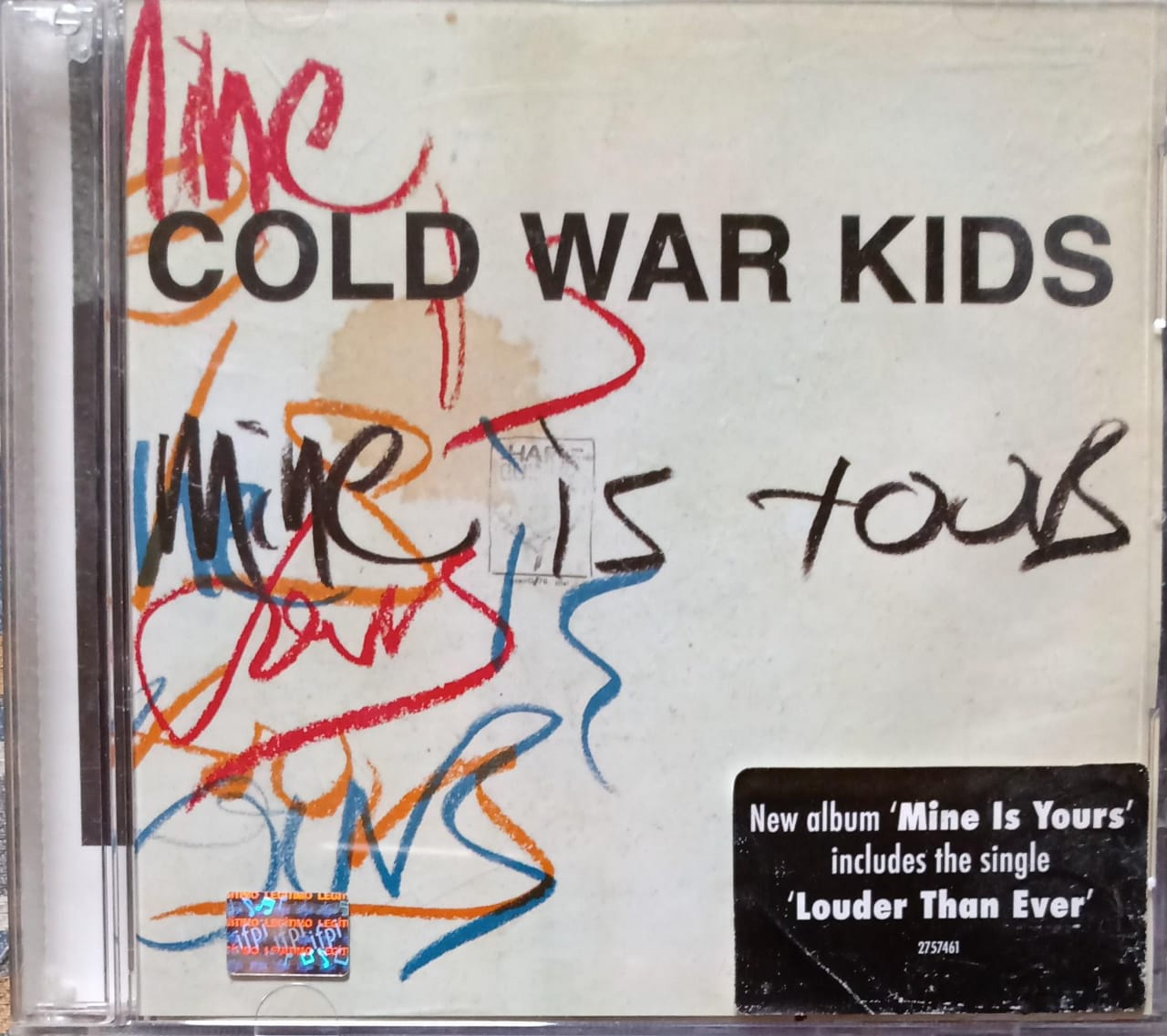 Cold War Kids – Mine Is Yours (CD).