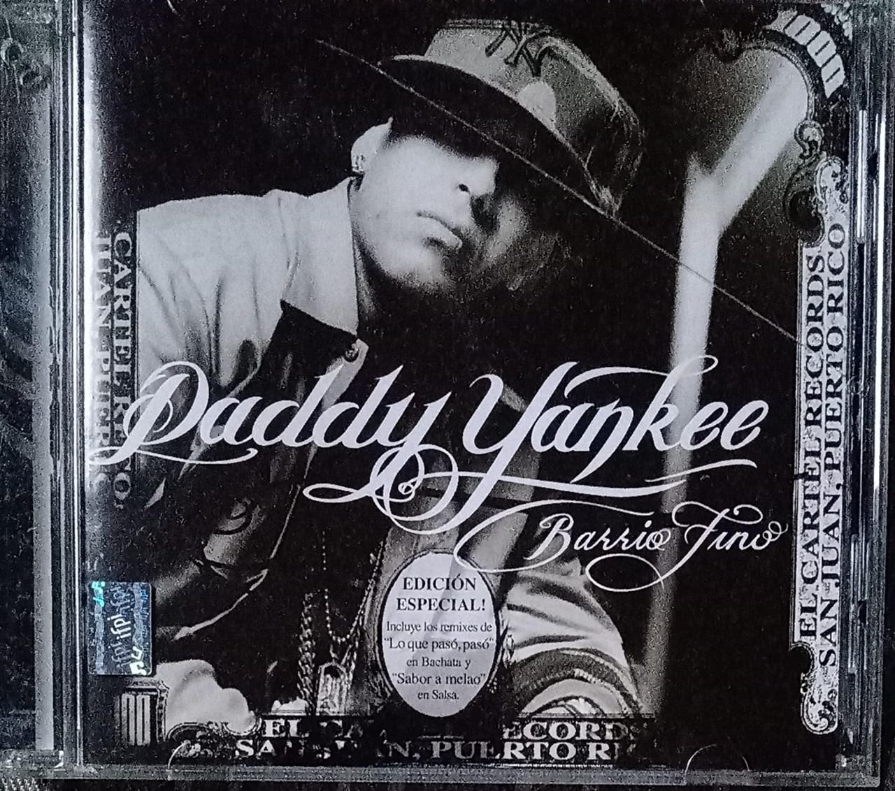 Daddy Yankee – Barrio Fino. Cd excelente estado.