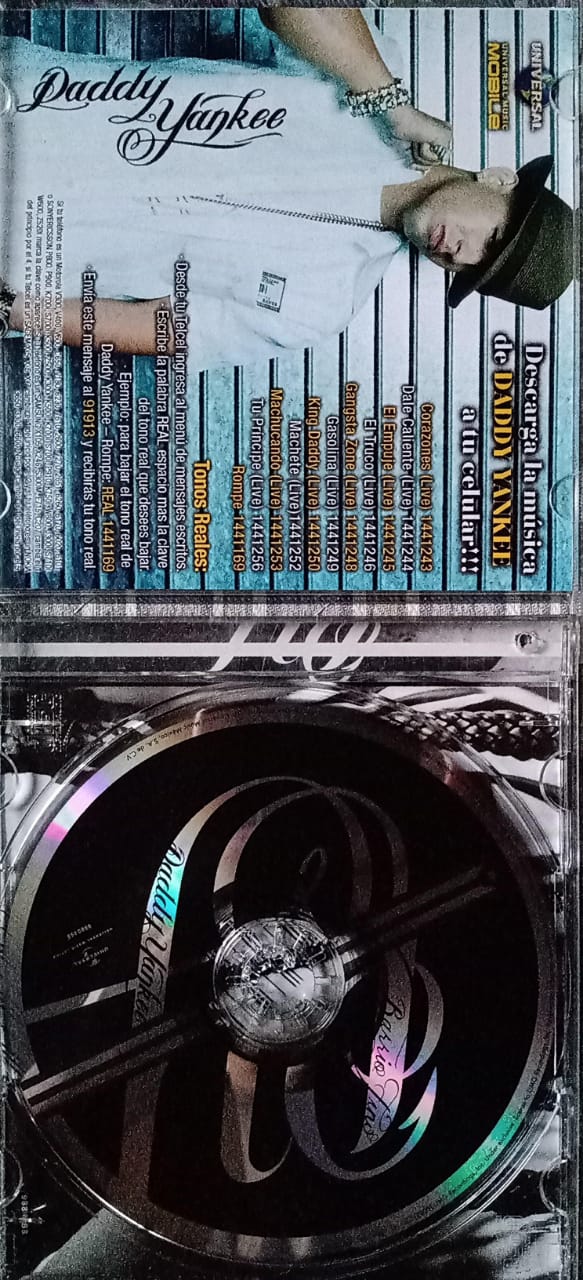 Daddy Yankee – Barrio Fino. Cd excelente estado.