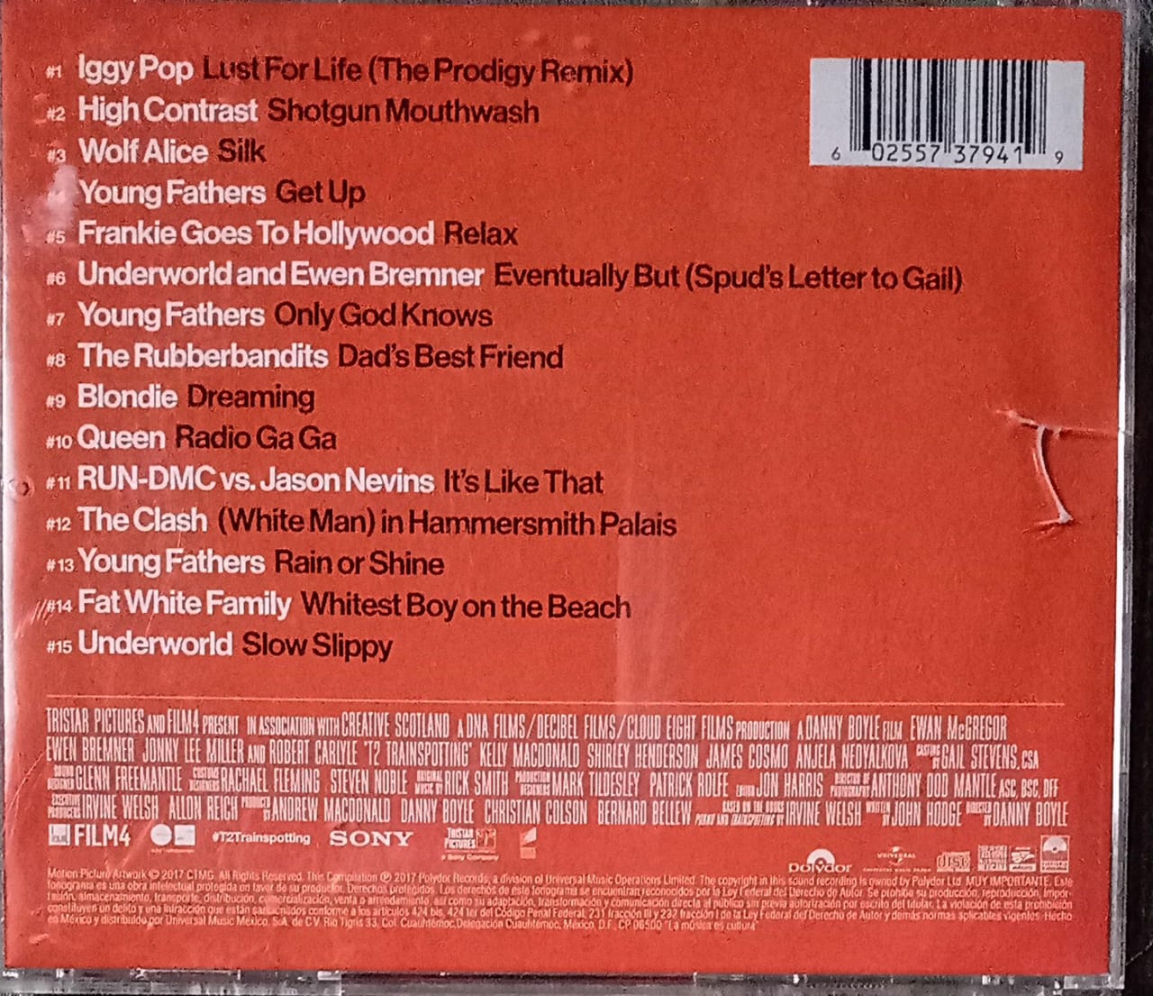 Varios – T2 Trainspotting (Ost Soundtrack). Cd excelente estado.