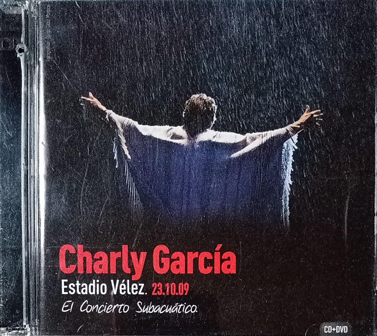 Charly Garcia – Estadio Vélez. 23.10.09 · El Concierto Subacuático. Cd y DVD excelente estado.