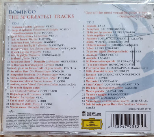 Domingo – The 50 Greatest Tracks. Cd nuevo.