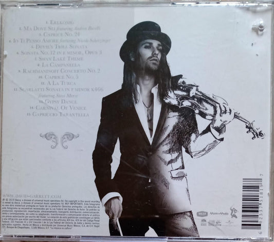 David Garrett – Garrett vs. Paganini (CD en excelente estado).