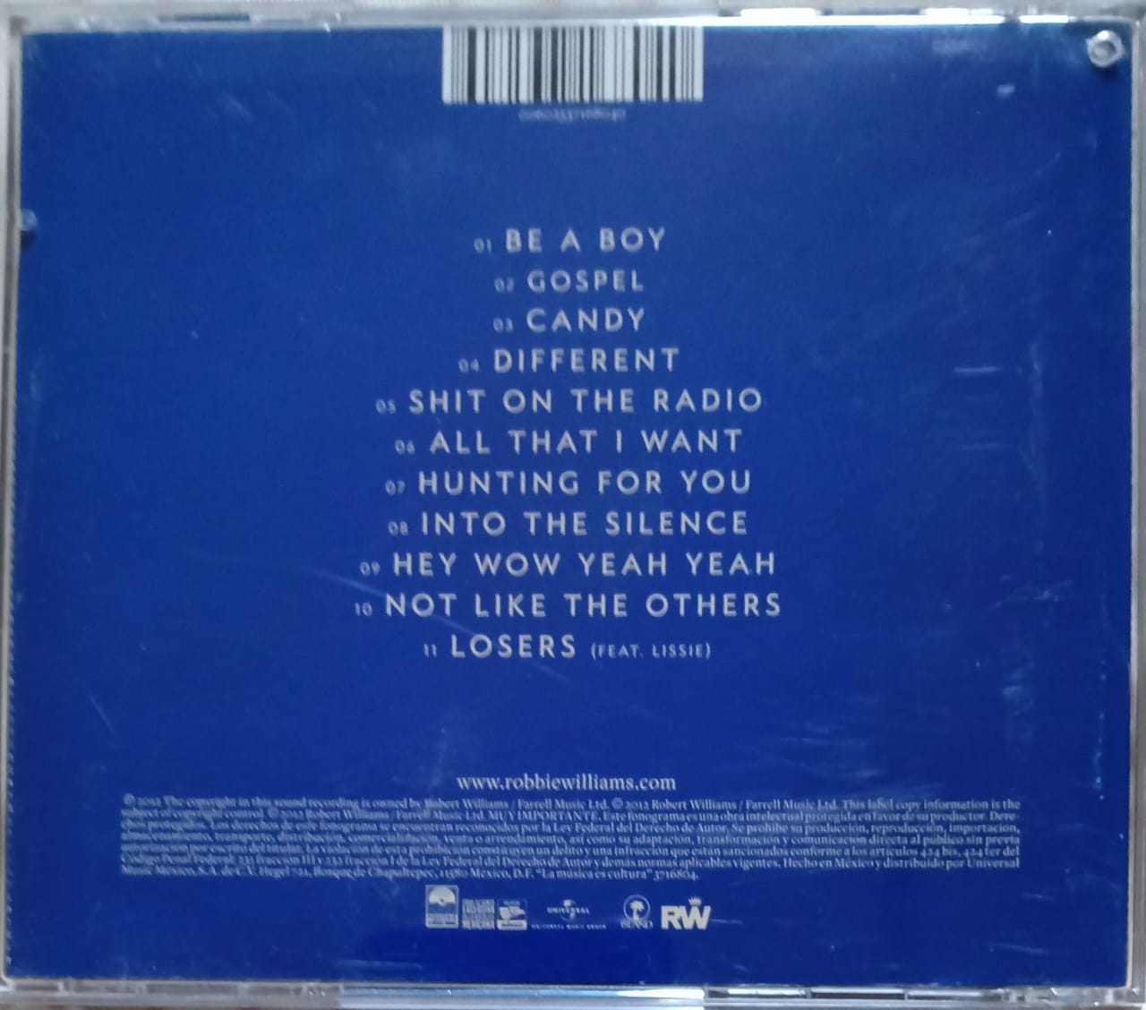 Robbie Williams – Take the Crown (CD).