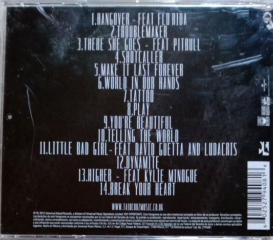 Taio Cruz – TY.O. Cd excelente estado.
