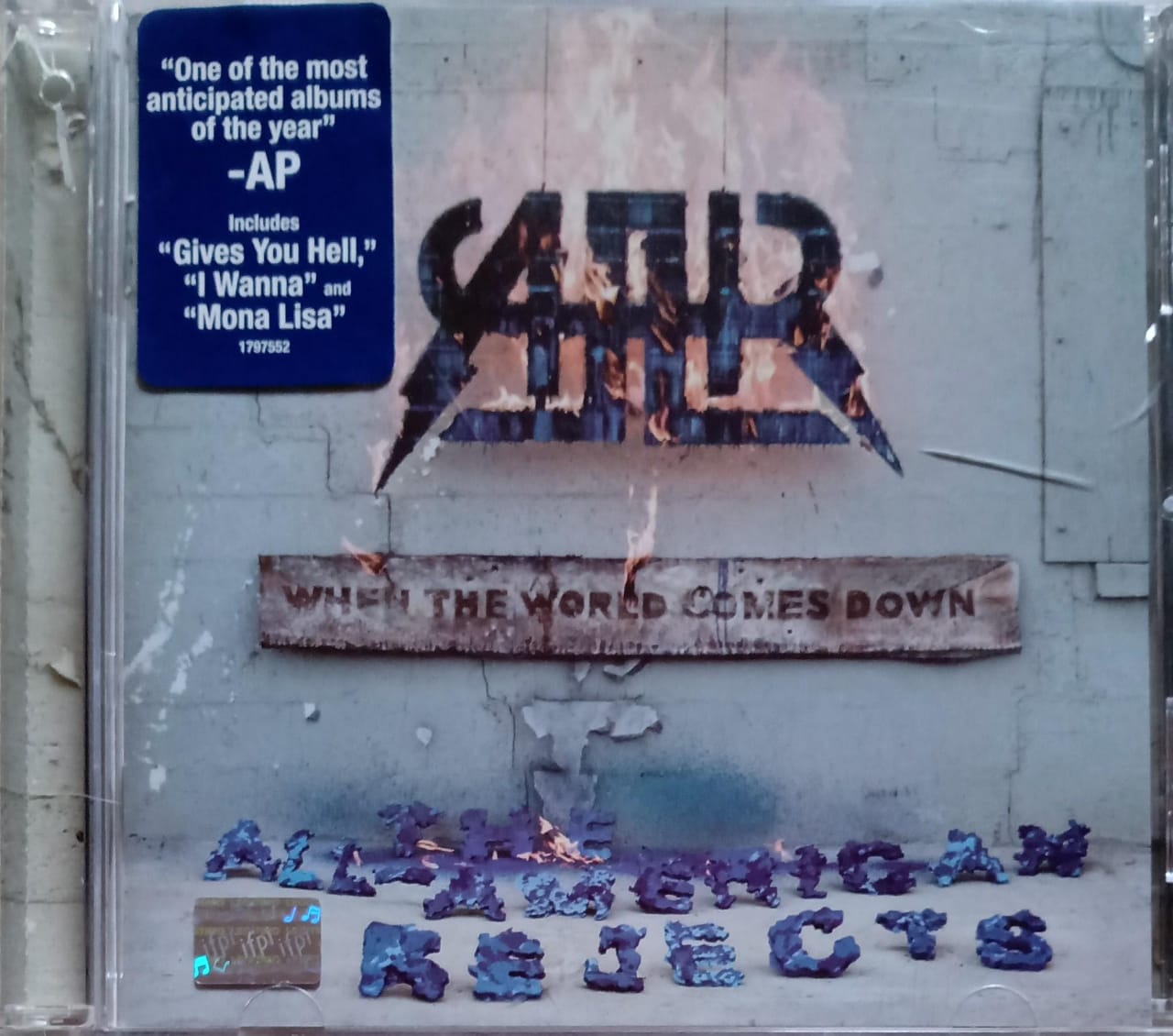 The All-American Rejects – When the World Comes Down (CD en excelente estado).