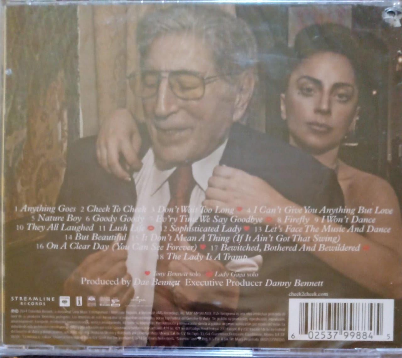 Tony Bennett & Lady Gaga – Cheek to Cheek (CD nuevo).