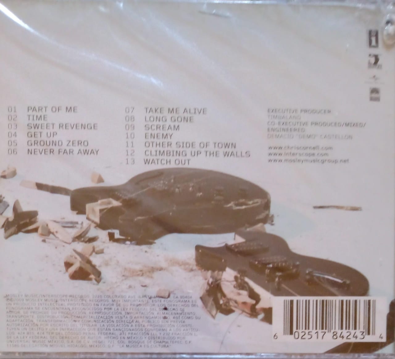 Chris Cornell – Scream (CD nuevo).