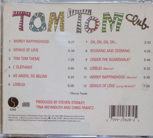 Tom Tom Club – Tom Tom Club. CD importado en excelente estado.