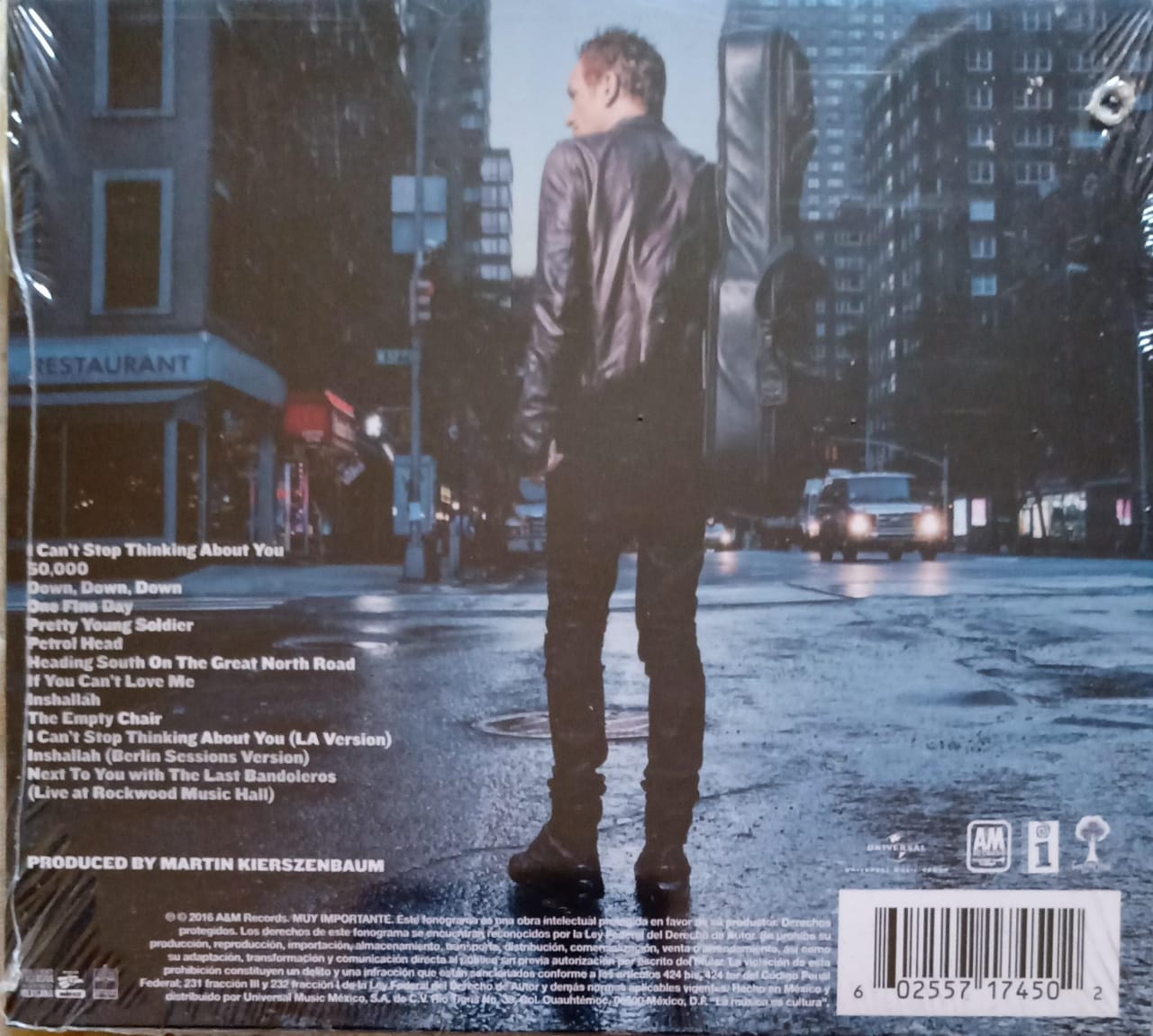 Sting 57th & 9th. Cd nuevo.
