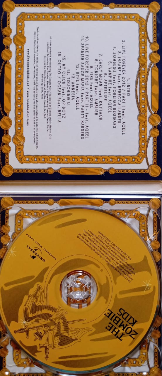 The Zombie Kids – The Zombie Kids (CD excelente estado).