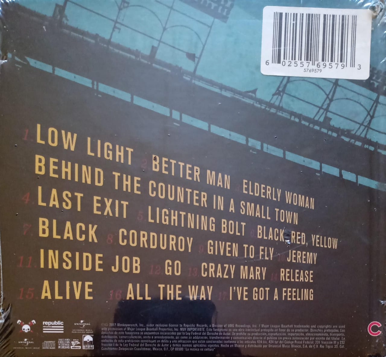 🎸🔥 PEARL JAM – LET’S PLAY TWO 🔥🎸. Cd nuevo.