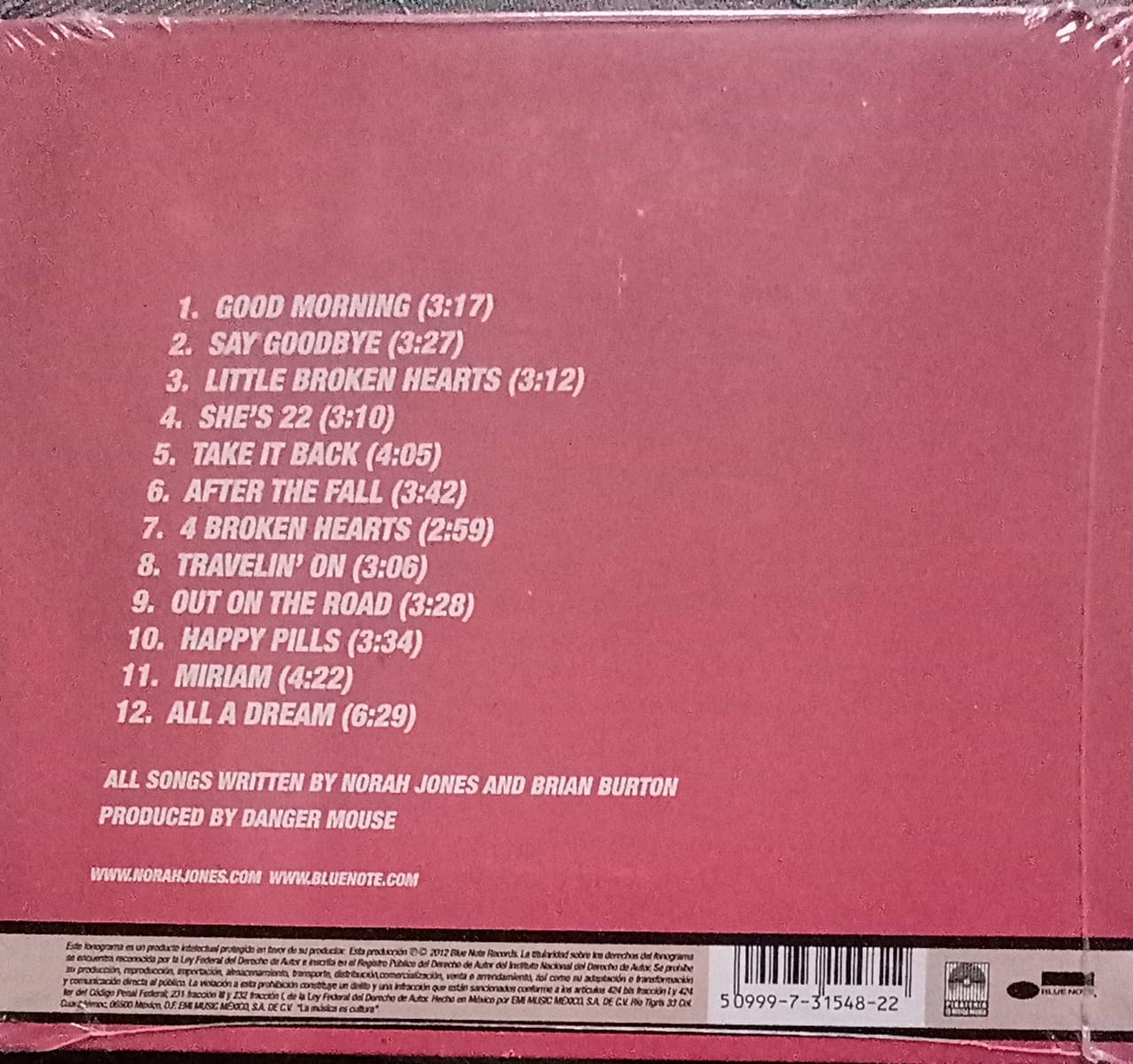 Norah Jones – Little Broken Hearts (CD nuevo).