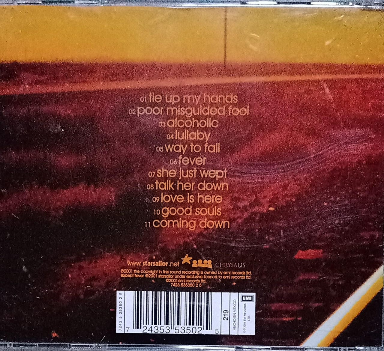 Starsailor – Love Is Here (CD en excelente estado).