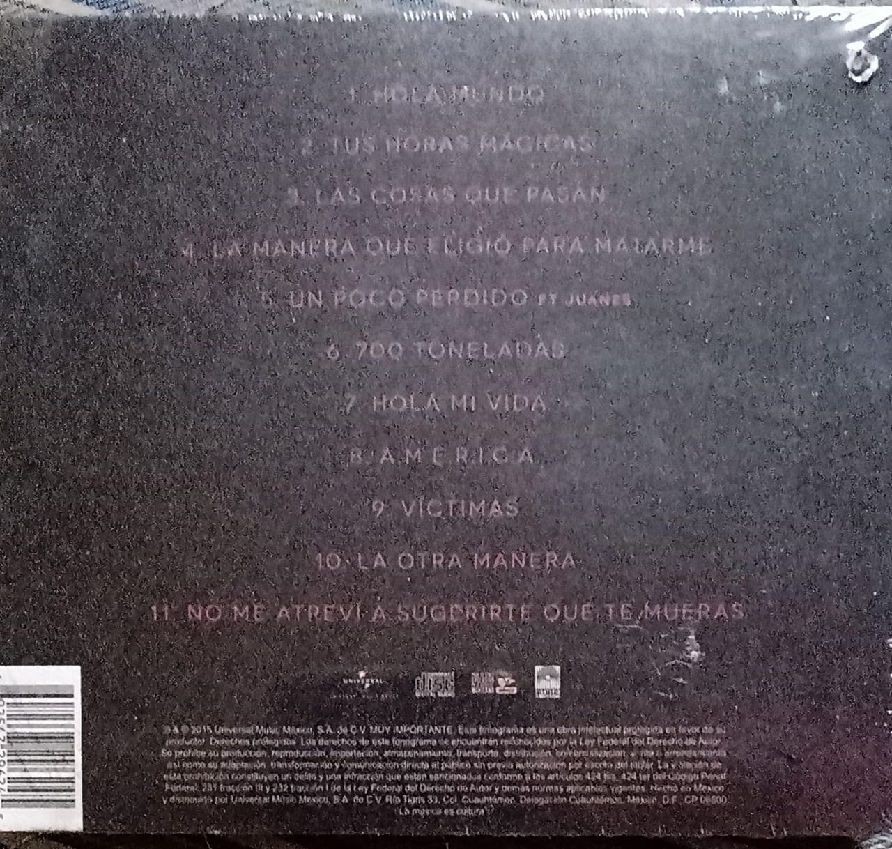 Tan Biónica – Hola Mundo. CD nuevo.